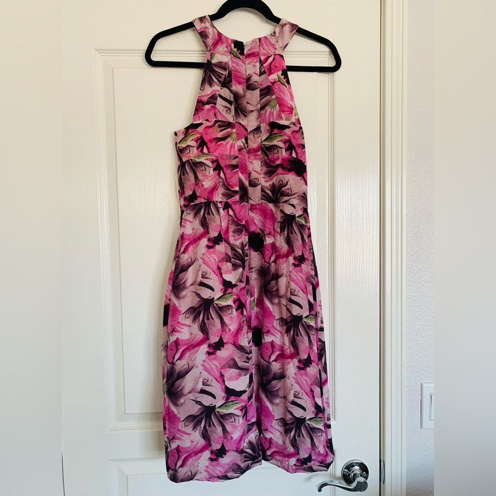 Saks Fifth Ave floral dress size 4